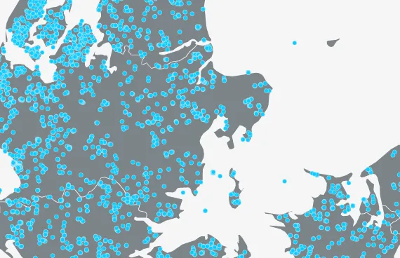 Wind Power In Denmark 1977-2020